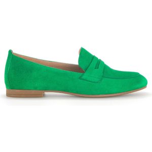 Gabor, Schoenen, Dames, Groen, 41 EU, Suède, Groene Suède Mocassins