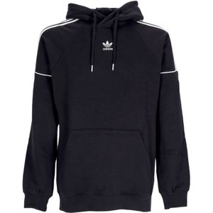 Adidas, Sweatshirts & Hoodies, Heren, Zwart, XL, Katoen, Zwarte Essential Hoodie Sweatshirt met lange mouwen