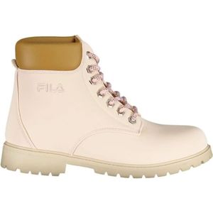 Fila, Roze Lace-Up Boot met Borduurwerk Roze, Dames, Maat:41 EU