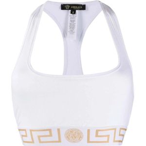 Versace, Sport Bras Wit, Dames, Maat:XL