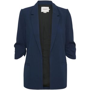 Soaked in Luxury, Jassen, Dames, Blauw, XL, Polyester, Shirley Blazerjas