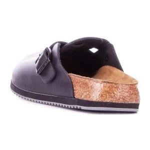 Birkenstock, Schoenen, Heren, Zwart, 37 EU, Leer, Zwarte Leren Sandalen Verstelbare Gespen