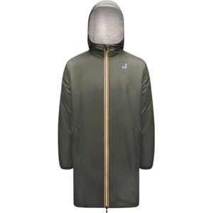 K-Way, Jassen, unisex, Groen, S, Nylon, Eiffel 3.0 Regenjas Jack