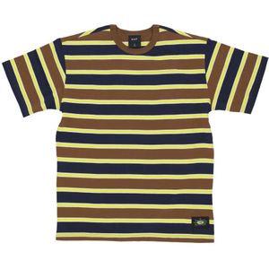 Huf, Tops, Heren, Veelkleurig, XL, Relaxed Knit Terras T-Shirt