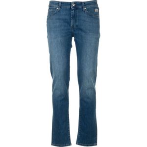 Roy Roger's, Denim Jeans 517 Man Nick Blauw, Heren, Maat:W35