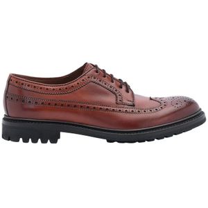 Lottusse, Schoenen, Heren, Bruin, 44 1/2 EU, Klassieke Derby Schoenen