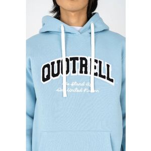 Quotrell, Sport, Heren, Blauw, M, Katoen, University Hooded Trainingspak voor Heren