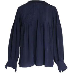 Chloé Pre-owned, Pre-owned Silk tops Blauw, Dames, Maat:M