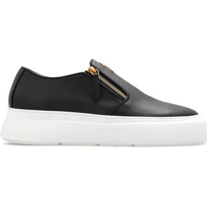 Giuseppe Zanotti, Schoenen, Heren, Zwart, 45 EU, Leer, Gz Mike sneakers