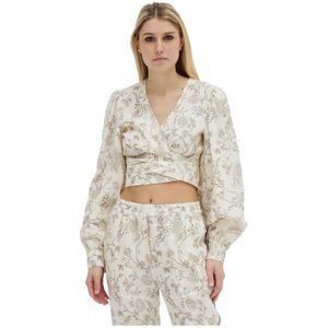 Erika Cavallini, Blouses Wit, Dames, Maat:L