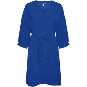 Vero Moda, Kleedjes, Dames, Blauw, L, Blauwe Surf the Web Jurk