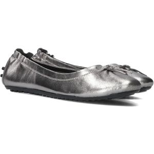 Notre-v, Schoenen, Dames, Grijs, 37 EU, Leer, Dames Ballerina's Kl-4528