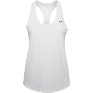 Reebok, Tops, Dames, Wit, XS, Mesh Back Trainings T-shirt