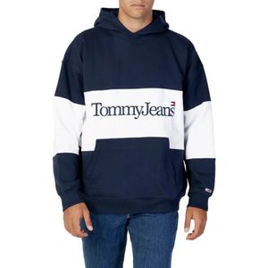 Tommy Hilfiger, Sweatshirts & Hoodies, Heren, Blauw, S, Katoen, Vests