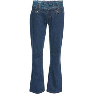 Dolce & Gabbana Pre-owned, Pre-owned, Dames, Blauw, M, Denim, Pre-owned Denim jeans