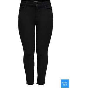 Only Carmakoma, Jeans, Dames, Zwart, 4XL L32, Skinny jeans