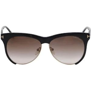 Tom Ford Pre-owned, Pre-owned, Heren, Zwart, ONE Size, Pre-owned Plastic sunglasses