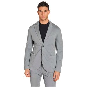 Mason's, Jassen, Heren, Blauw, M, Katoen, Elegante Da Vinci Heren Blazer