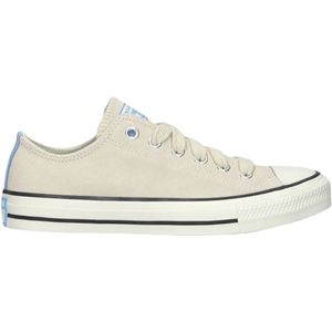 Converse, Schoenen, Dames, Beige, 41 1/2 EU, Suède, Beige Suède Lage Top Sneakers