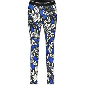 Marc Cain, Slim-fit Broeken Blauw, Dames, Maat:S