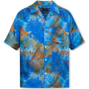 AllSaints, Overhemden, Heren, Blauw, M, ‘Borealis’ shirt