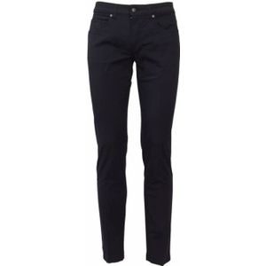 Fay, Original Slim Fit Jeans Blauw, Heren, Maat:W40