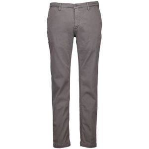 Replay, Broeken, Heren, Grijs, W33 L32, Grijze Chino Broek