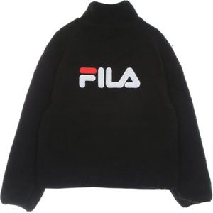 Fila, Sweatshirts & Hoodies, Dames, Zwart, L, Prentis voering sari sherpa fleece jas