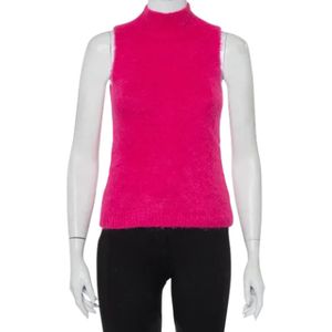 Versace Pre-owned, Pre-owned Fabric tops Roze, Dames, Maat:M