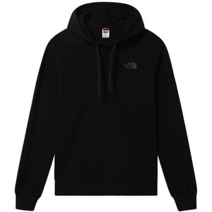 The North Face, Zwarte Logo Hoodie Zwart, Heren, Maat:M