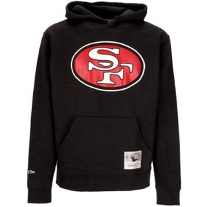 Mitchell & Ness, Sweatshirts & Hoodies, Heren, Zwart, L, NFL Team Logo Hoodie Zwart