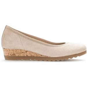 Gabor, Schoenen, Dames, Bruin, 36 EU, Suède, Bruine Suède Sleehak Ballerina Schoenen