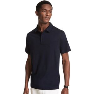 Michael Kors, Heren Polo Shirt Donkerblauw Blauw, Heren, Maat:M