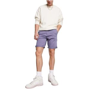 Jack & Jones, Korte broeken, Heren, Paars, S, Regular Fit Chino Shorts