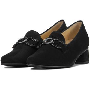 Hassia, Schoenen, Dames, Zwart, 38 EU, Suède, Zwarte Suède Pumps