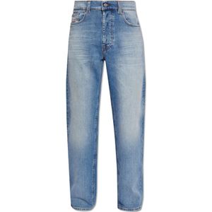 Diesel, Jeans, Heren, Blauw, W30 L32, 2010 D-Macs L.32 jeans