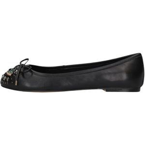 Kurt Geiger, Schoenen, Dames, Zwart, 41 EU, Eye Emb Ballerina Schoenen