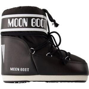 Moon Boot, Schoenen, Dames, Zwart, 39 EU, Nylon, Zwarte Synthetische Lage Laarzen