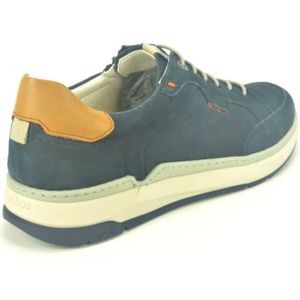 Fluchos, Schoenen, Heren, Blauw, 43 EU, Blauw Nubuck Sport Schoenen