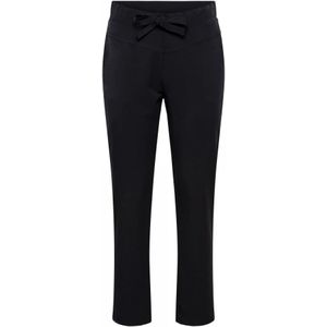 &Co Woman, Reis 7/8 Broek met Zakken Zwart, Dames, Maat:L