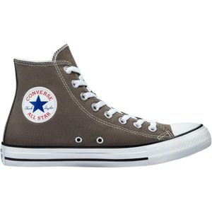 Converse, Schoenen, Dames, Grijs, 36 1/2 EU, Grijze Casual Hoge Dames Sneakers