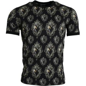 Dolce & Gabbana, Tops, Heren, Veelkleurig, M, Katoen, T-Shirts