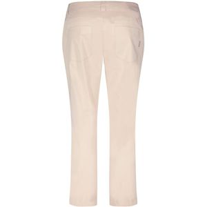 Betty & Co, Broeken, Dames, Beige, S, Stijlvolle Chino Broek met Zakken