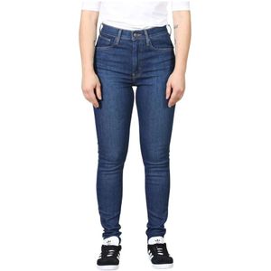 Levi's, Jeans, Dames, Blauw, W24, Skinny jeans