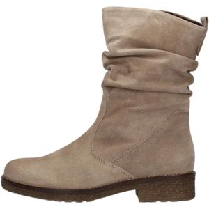 Gabor, Schoenen, Dames, Beige, 35 EU, Suède, Beige Suède Enkellaarsjes 703