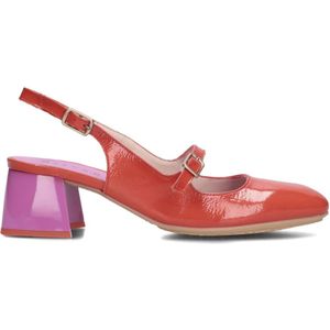 Hispanitas, Schoenen, Dames, Rood, 39 EU, Elegante Lakleren Pumps