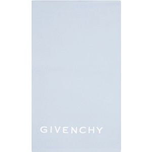 Givenchy, Accessoires, Dames, Blauw, ONE Size, Wol, Lichtblauwe Wollen Sjaal