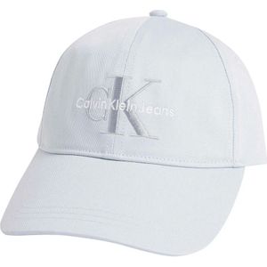 Calvin Klein, Accessoires, Heren, Grijs, ONE Size, Monogram Cap