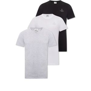 Vivienne Westwood, Merk T-shirt drie-pack Veelkleurig, Heren, Maat:XL