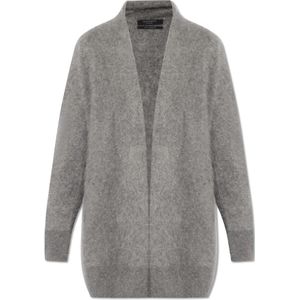 AllSaints, Truien, Dames, Grijs, M, Kasjmier, ‘Tessa’ kasjmier Cardigan